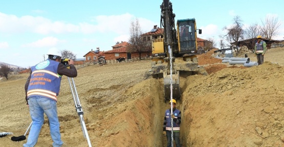 Büyükşehir’den Çivril’de alt yapı çalışması