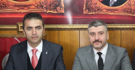 AK Parti İl Başkanı Doğanay, MHP İl Başkanı Evcil’i ziyaret etti