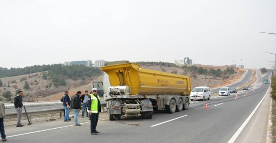 Uşak’ta Facianın eşiğinden dönüldü