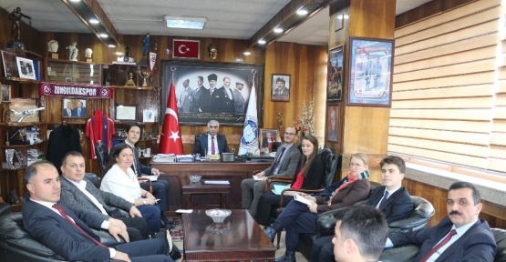 AB Konsoloslarından GMİS’e ziyaret