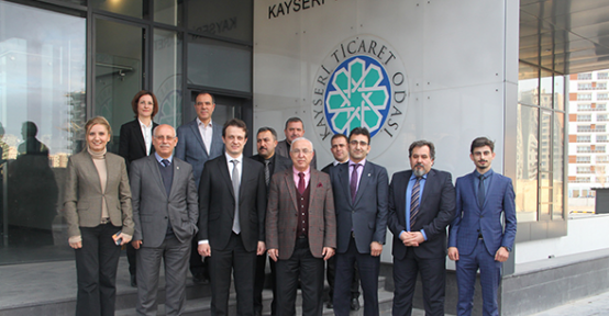 KALDER Kayseri Ticaret Odası’nı Ziyaret Etti
