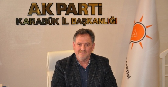 AK Parti İl Başkanı Saylar: “ İstikrar ve İstikbal için evet diyoruz”