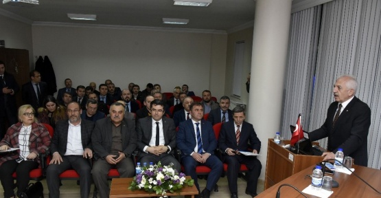 Gümüşhane’de Çalışma Hayatında Milli Seferberlik toplantısı düzenlendi