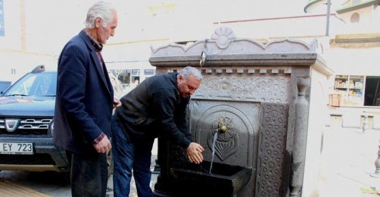 Çeşme kültürü Tekkeköy’de yaşatılıyor