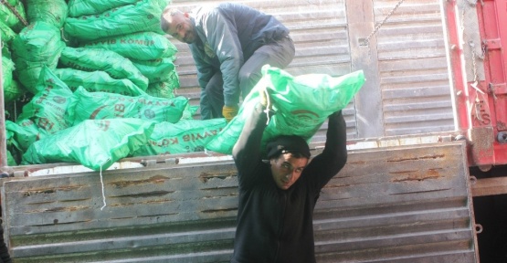 Ağrı’da kömür boşaltan işçilerin ekmek mücadelesi