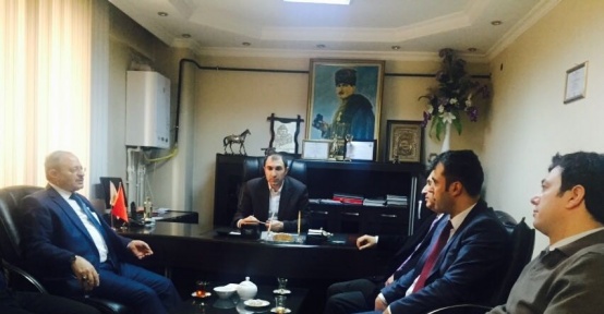 Başkan Aslan’dan Bakkallar ve Manavlar Odasına ziyaret