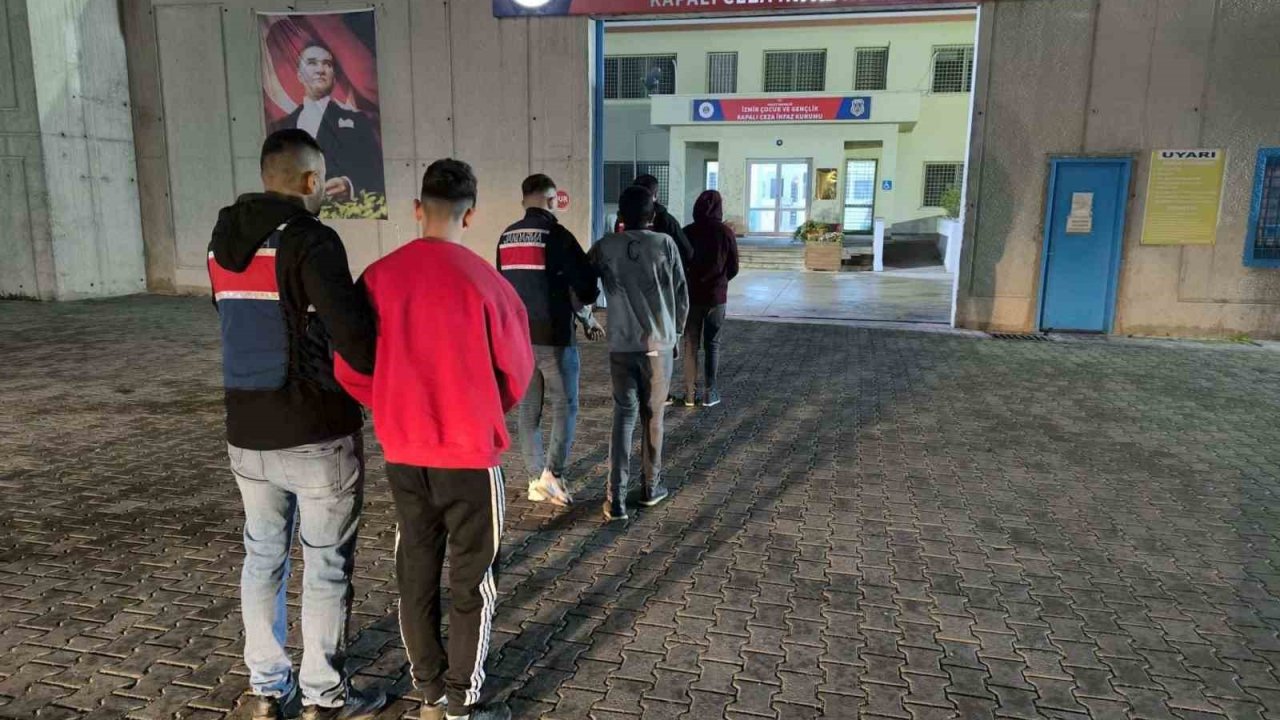 Metal Sac Hırsızları Jandarmaya Yakalandı