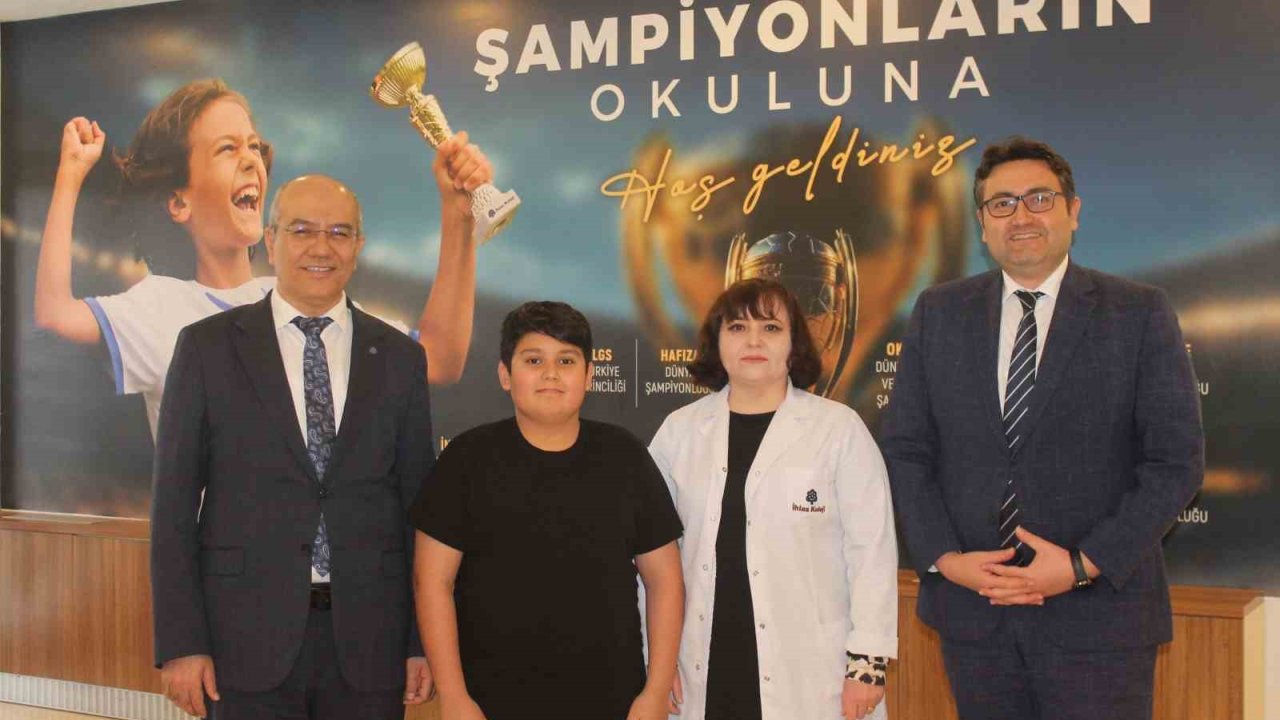 İhlas Koleji Öğrencisi, Tübitak Resim Yarışması'nda Türkiye 2'ncisi Oldu