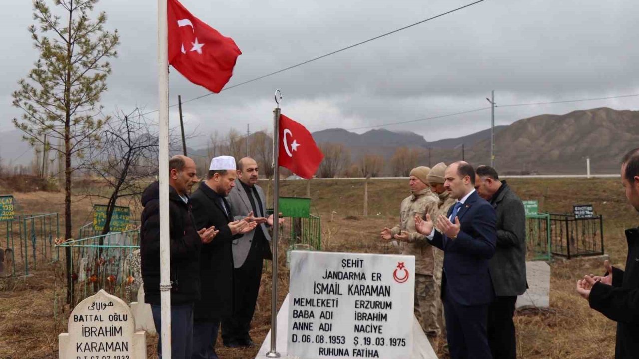 Şehit İsmail Karaman Mezarı Başında Anıldı