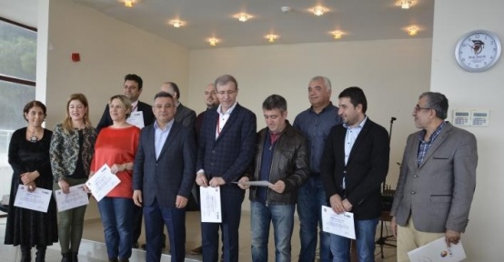 ÇOMÜ’de sertifika töreni