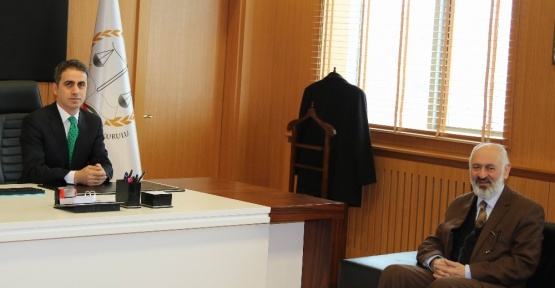 Van Müftüsü Arvas’tan Cumhuriyet Başsavcısı Keskin’e ziyaret