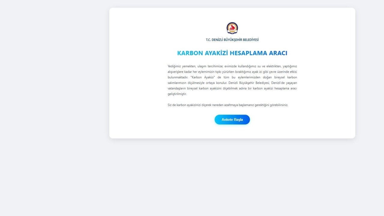 Denizli Büyükşehir Belediyesinden İklim Dostu Adım