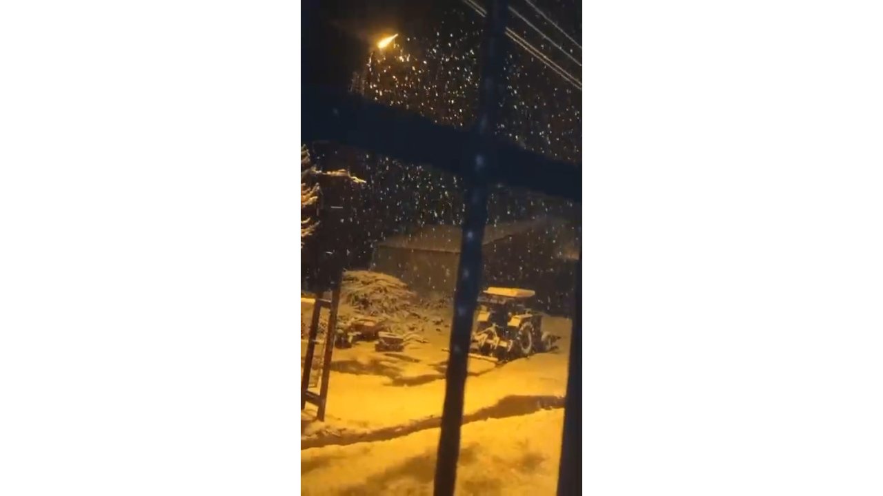 Diyarbakır’da Kar Yağışı