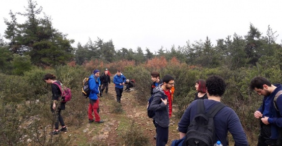 Doğaseverler Katırlı dağlarını keşfetti