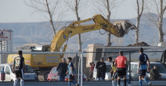Amatörlerin beklediği tesislerinin çalışmalar başladı