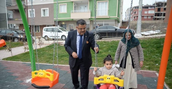 Gökyüzü Parkı çocukların hizmetinde