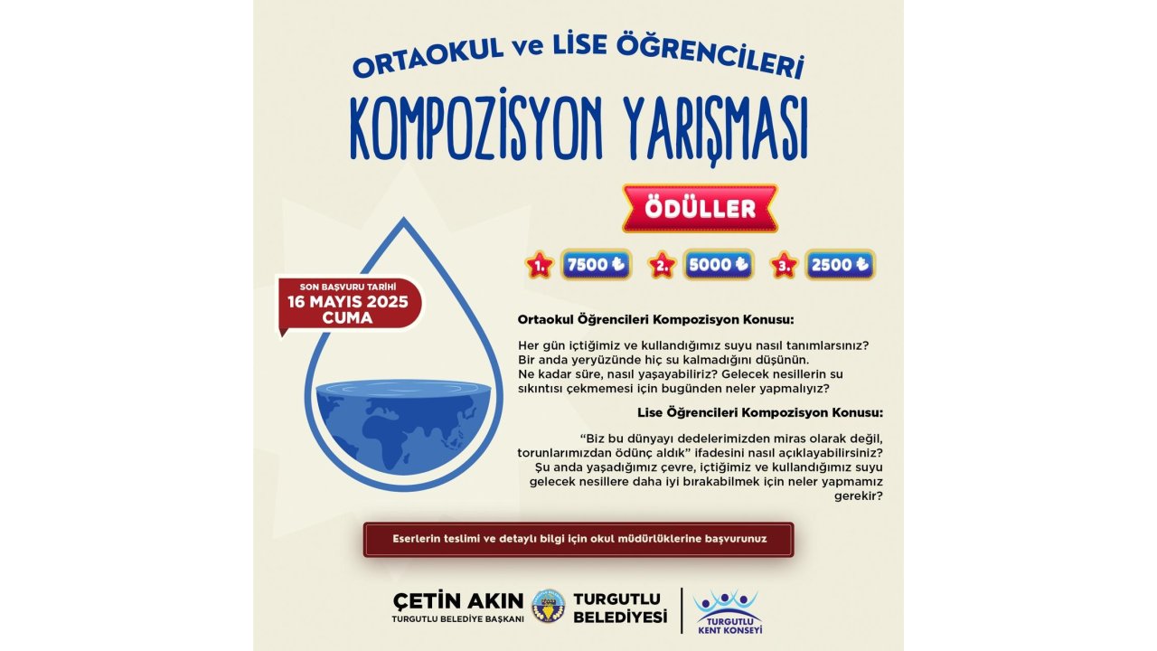 Turgutlu’da Ödüllü Kompozisyon Yarışması Düzenleyecek