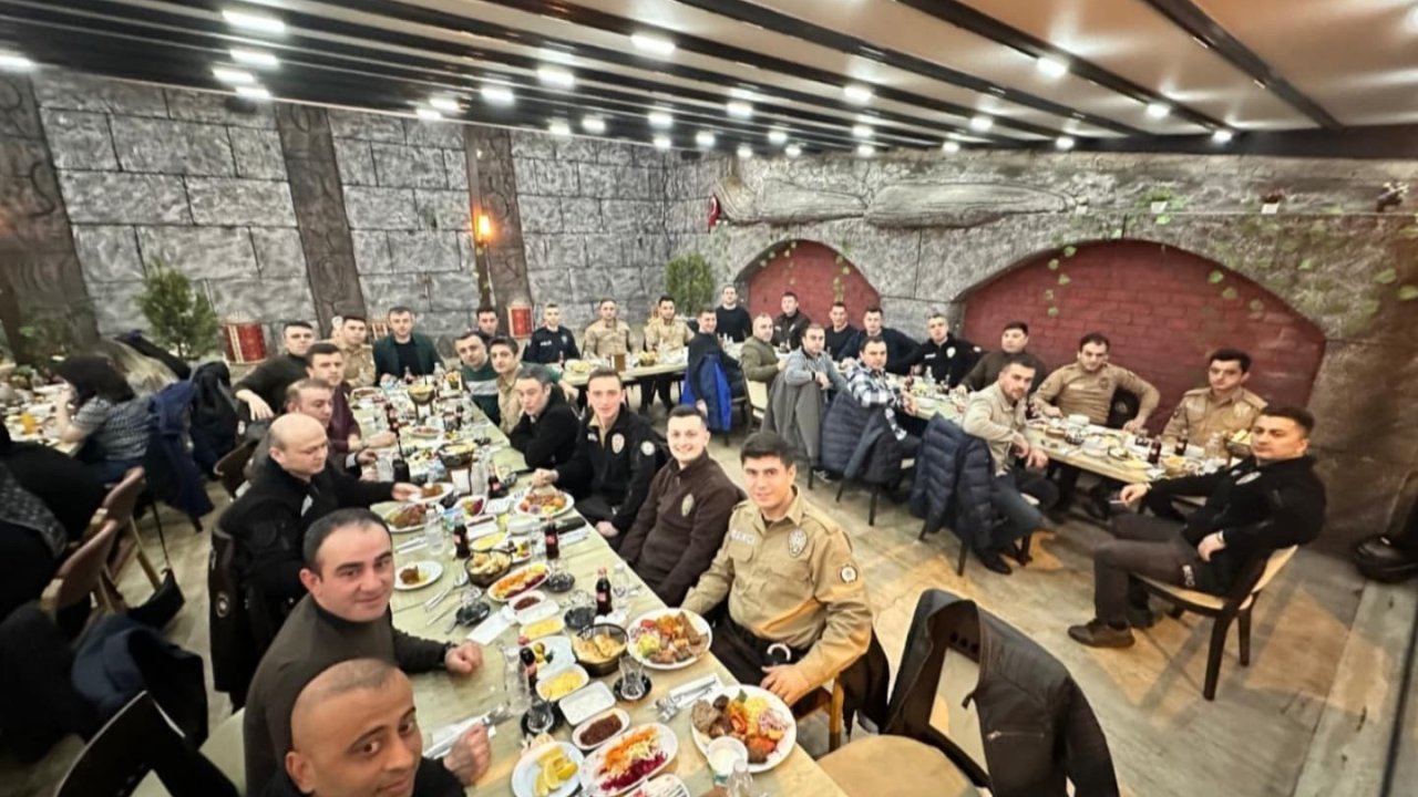 Karadeniz Ereğli’de Bekçiler Ve Amirleri İftar Yemeğinde Buluştu