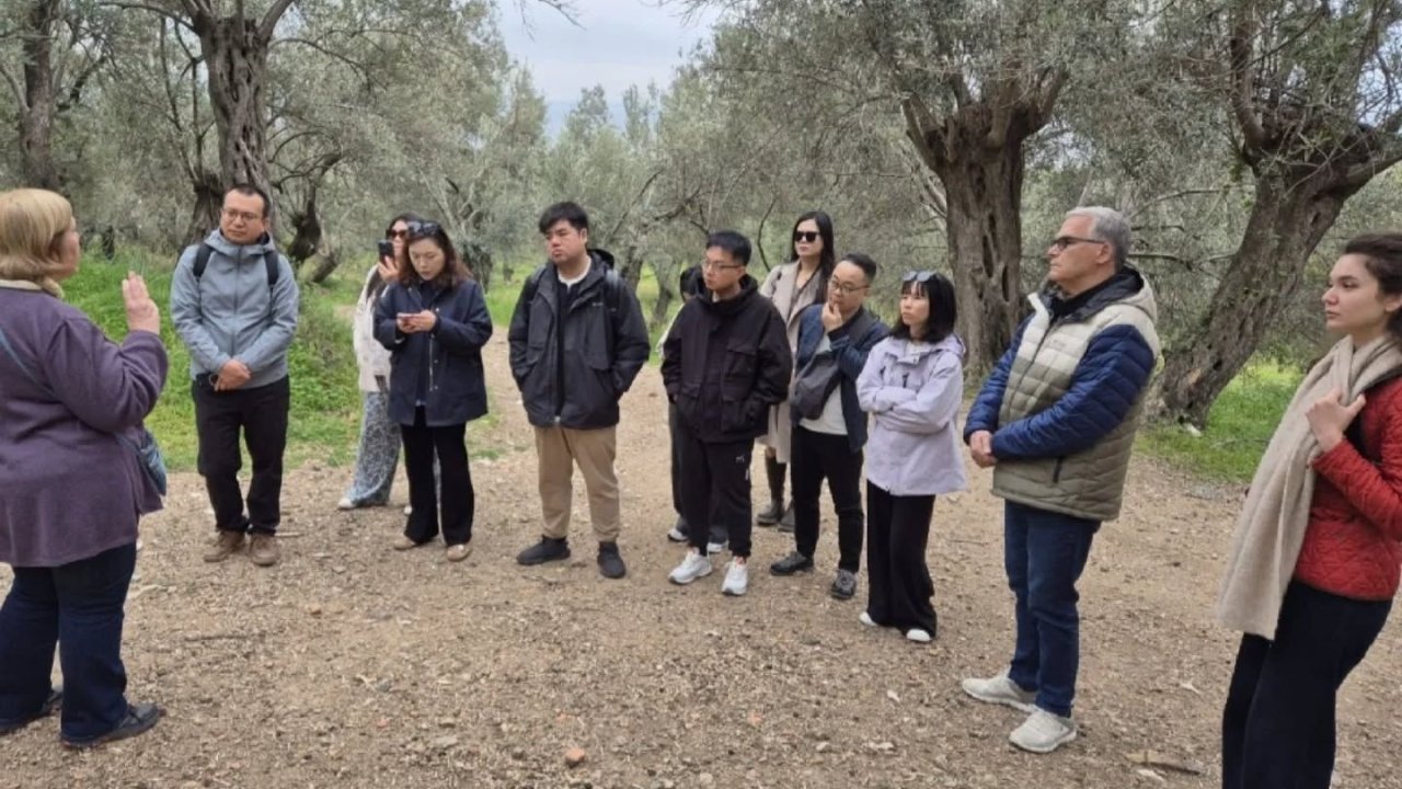 Çinli Turizm Temsilcileri Antandros Antik Kenti’ne Ziyaret