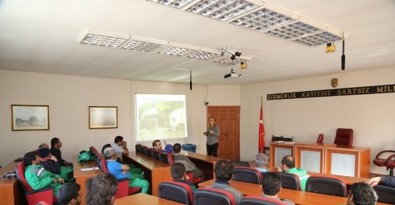 Temizlik personeline iş sağlığı ve güvenliği eğitimi