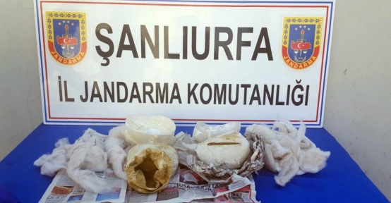 Şanlıurfa’da uyuşturucu madde ve silah ele geçirildi