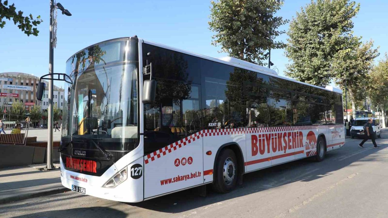 Sakarya’da Bayram Boyunca Belediye Otobüsleri Ve Adaray Ücretsiz Olacak
