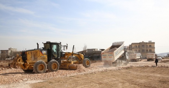 Haliliye Belediyesinden Konuklu Mahallesinde yol atağı