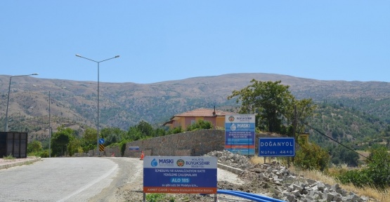 Doğanyol’un içme suyu ve kanalizasyon altyapısı tamamen yenilendi