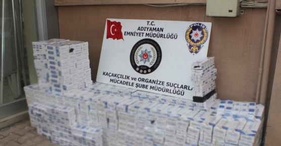 Polis ekipleri kaçak sigaraya geçit vermiyor