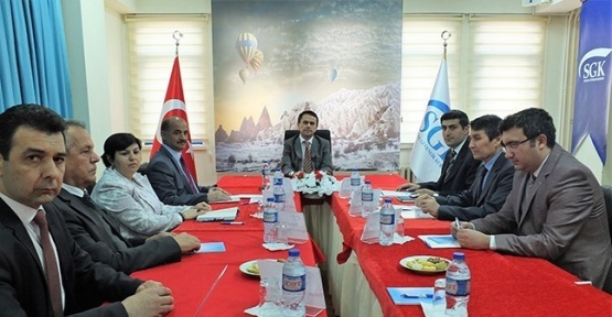 SGK İl Müdürlüğünde istihdam toplantısı yapıldı