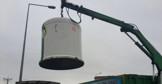 Kırklareli’de cam atıklar toplanmaya başlandı