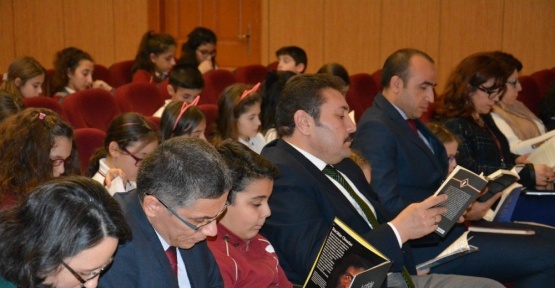 Başsavcı ve Milli Eğitim Müdürü çocuklar ile kitap okudu