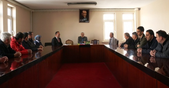 Sayaç okuma personelleriyle toplantı yapıldı