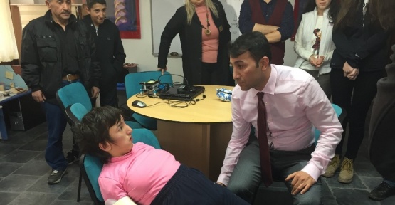 Umut Projesi engelli gence umut oldu