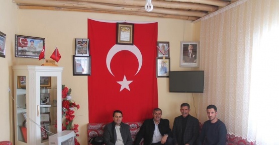 Saray Belediye Başkan Vekili Bayır’dan şehit ailelerine ziyaret