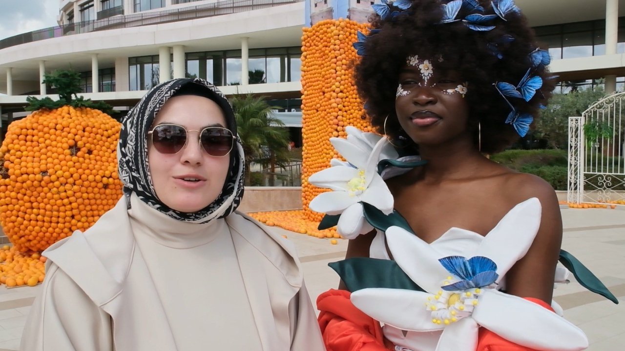 Saimbeyli’nin Endemik Mavi Kelebeği İle Portakal Çiçeği Kostümde Buluştu