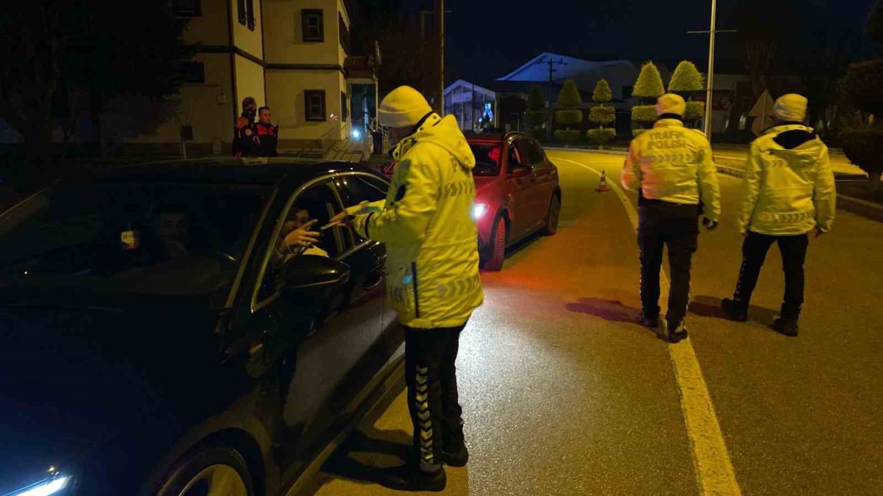 Bolu’da Trafik Denetimlerinde Ceza Yağdı