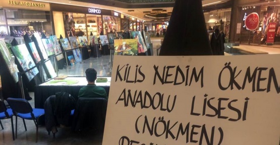 Nedim Ökmen Anadolu Lisesinden Resim Sergisi