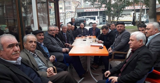 Başkan Yıldırım muhtarlarla bir araya geldi