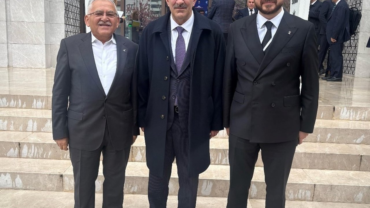 Başkan Büyükkılıç, Cumhurbaşkanı Yardımcısı Yılmaz İle Görüştü