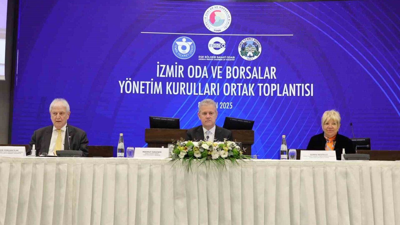 Oda Ve Borsalar ’izmir’ İçin Buluştu
