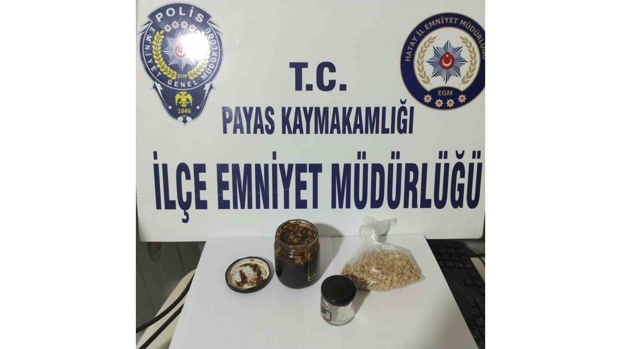Uyuşturucu Hapı Macun İçerisinde Kavanozda Sakladı