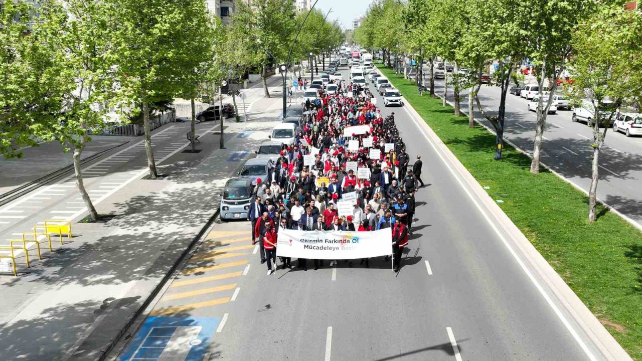 Kahramanmaraş’ta Farkındalık İçin Yürüdüler