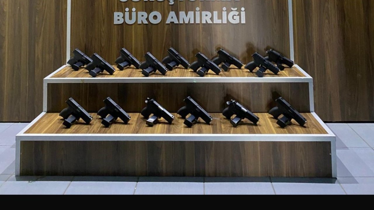 Polisten Silah Tacirine Şok Baskın