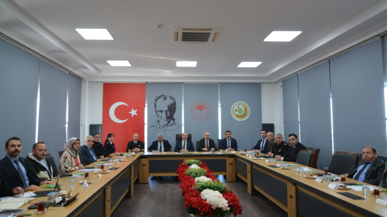 Çanakkale’de Yangınlarla Mücadele İçin Koordinasyon Toplantısı Düzenlendi