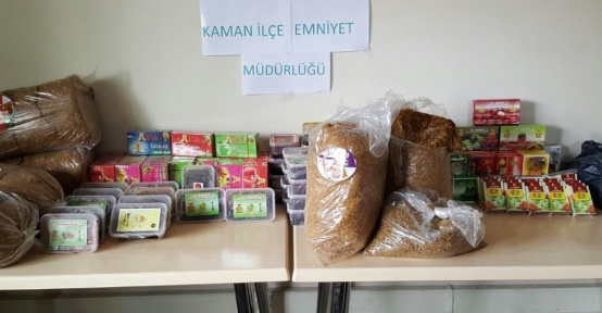 Kaman Emniyetinden kaçak tütün ve nargile operasyonu