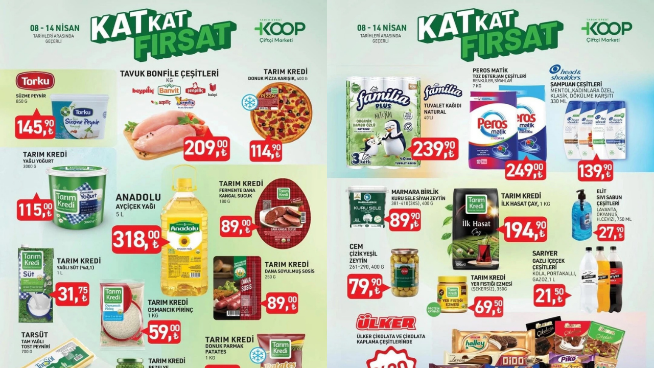 Tarım Kredi’de Torku, Banvit ve Peros İndirimleri Başladı!