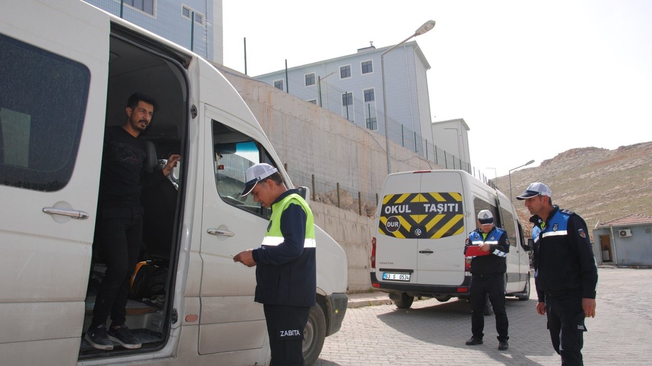 Şanlıurfa’da Okul Servisleri Denetlendi