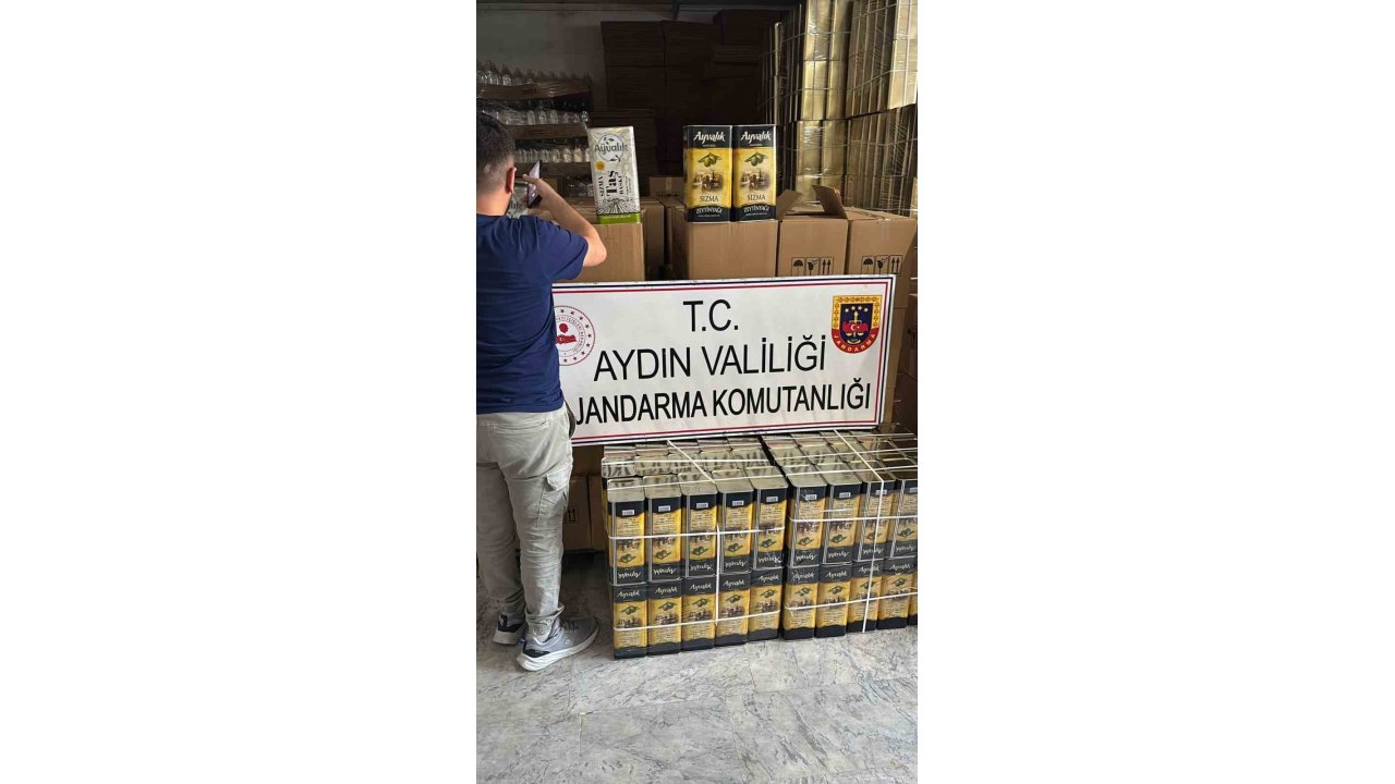 Jandarma’dan Sahte Yağ Baskını