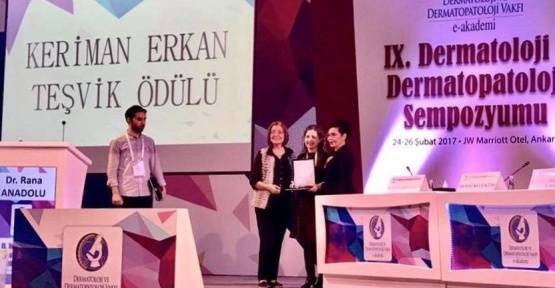ESOGÜ Öğretim Üyesi Erdoğan’a Keriman Erkan Teşvik Ödülü
